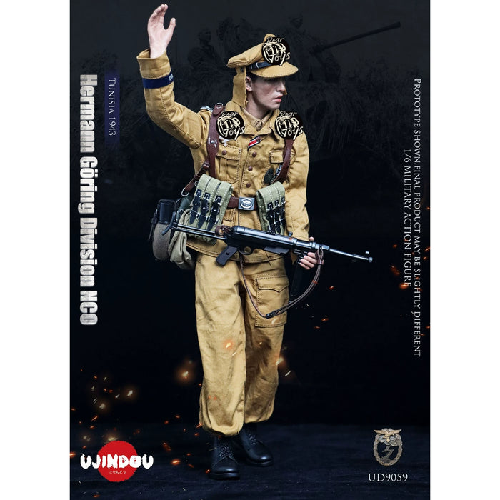Pre-order 1/6 UJINDOU UD9059 WWII Hermann Goring Division NCO Action Figure