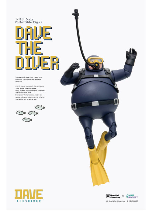 Pre-order 1/12 Underverse BC202526 DAVE THE DIVER Action Figure