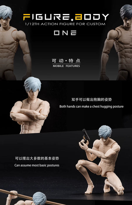 Pre-order 1/12 VTOYS X BMS Figure Body One VB002 VB003