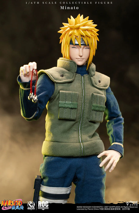 Pre-order 1/6 Rocket Toys ROC-016 Minato Namikaze Yellow Flash Ver. Action Figure