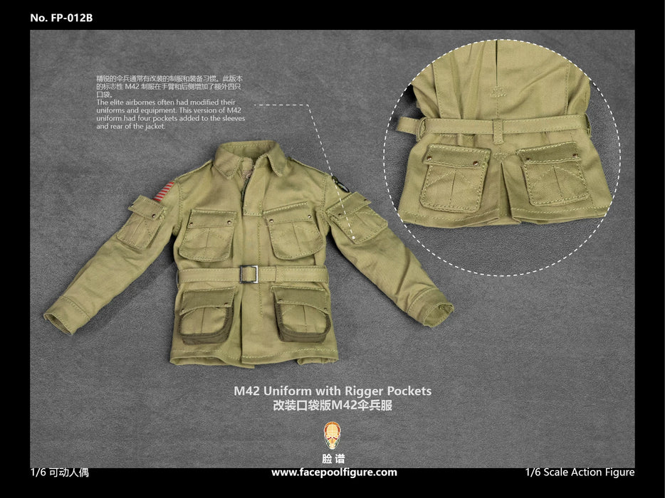 Pre-order 1/6 Facepool US Paratrooper Lieutenant Buck Reissue