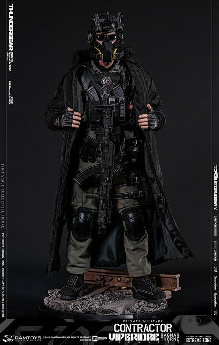Pre-order 1/6 DAMTOYS EBS004 PMC “VIPERIDAE CERASTES”RAGNAR THORNE Action Figure