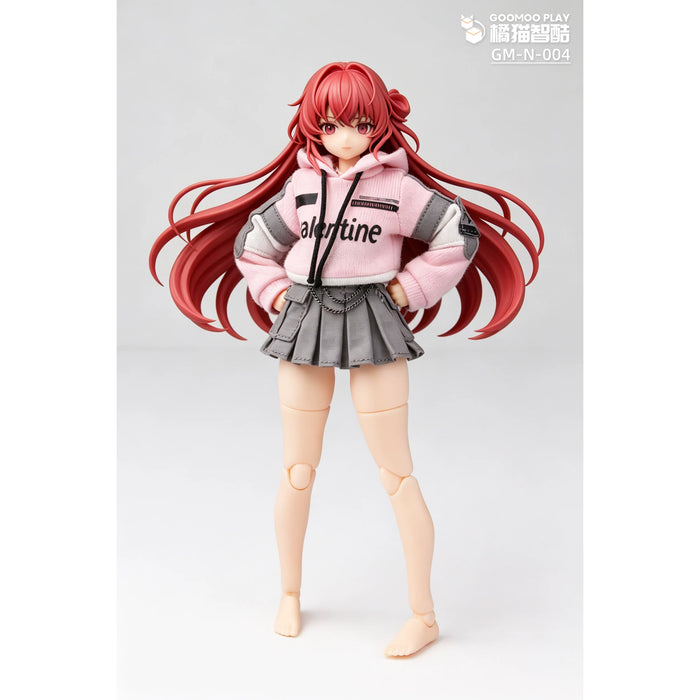 Pre-order 1/12 GOOMOO GM-N-004 Valentine Sweetheart Mecha Girl Outfit Set