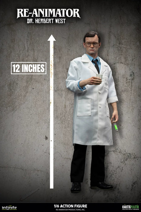 Pre-order 1/6 Infinite Statue HERBERT RE-ANIMATOR DOCTOR HERBERT WEST Action Figure