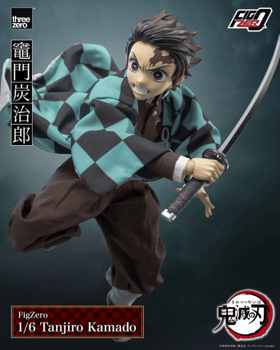 Pre-order 1/6 ThreeZero 3Z0667 Tanjiro Kamado Action Figure (Re-issue)