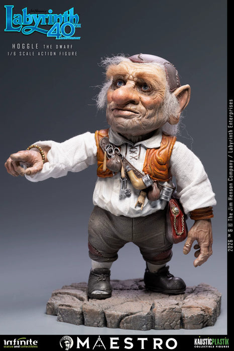 Pre-order 1/6 Infinite Statue 8033300432549 LABYRINTH HOGGLE THE DWARF Action Figure