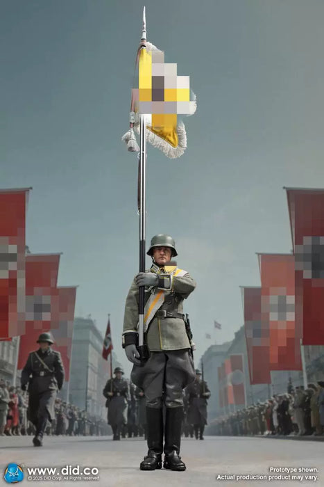 Pre-order 1/6 DID D80193 WWII German Cavalry Standard-Bearer Anselm Action Figure
