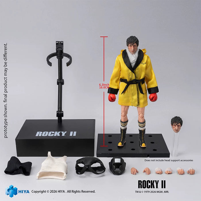 Pre-order 1/12 HiyaToys ESR0176 Rocky II Rocky Boxer Version Action Figure
