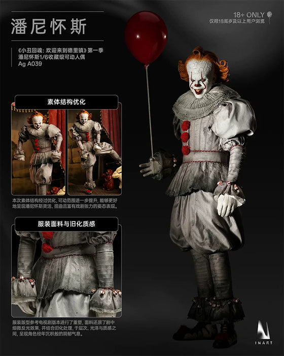 Pre-order 1/6 INART A039 IT: Welcome to Derry Season 1 - Pennywise Action Figure