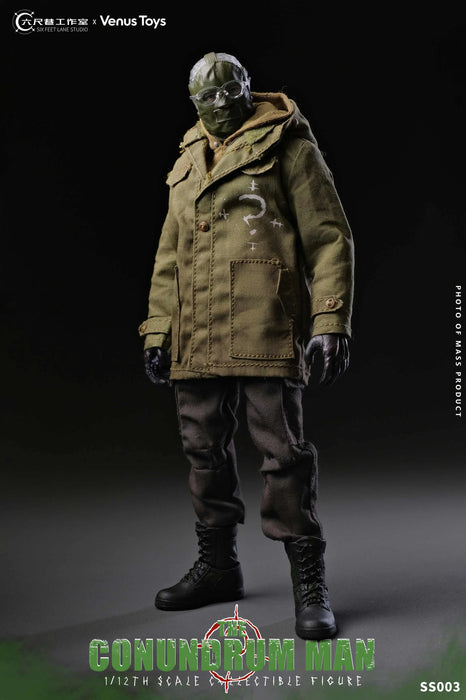 Pre-order 1/12 Six Feel Lane Studio SS003 The Conundrum Man Action Figure