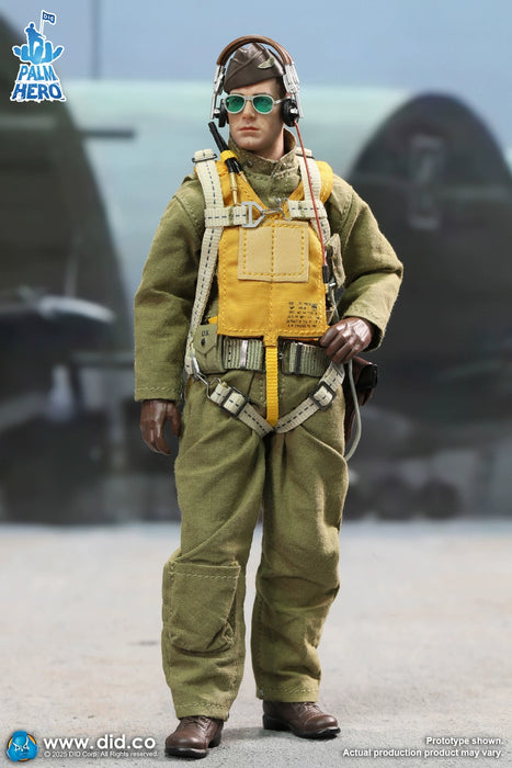 Pre-order 1/12 DID XA80032 WWII U.S. Army Air Force Pilot – Captain Rafe