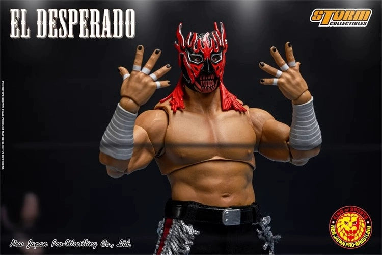 Pre-order 1/12 Storm Collectibles NJED01 EL DESPERADO (Red Mask Version)