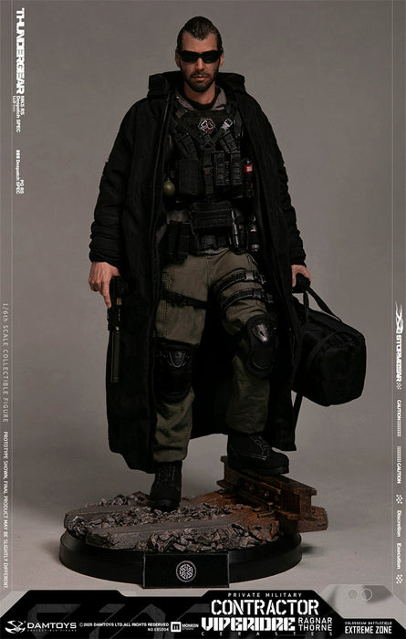Pre-order 1/6 DAMTOYS EBS004 PMC “VIPERIDAE CERASTES”RAGNAR THORNE Action Figure
