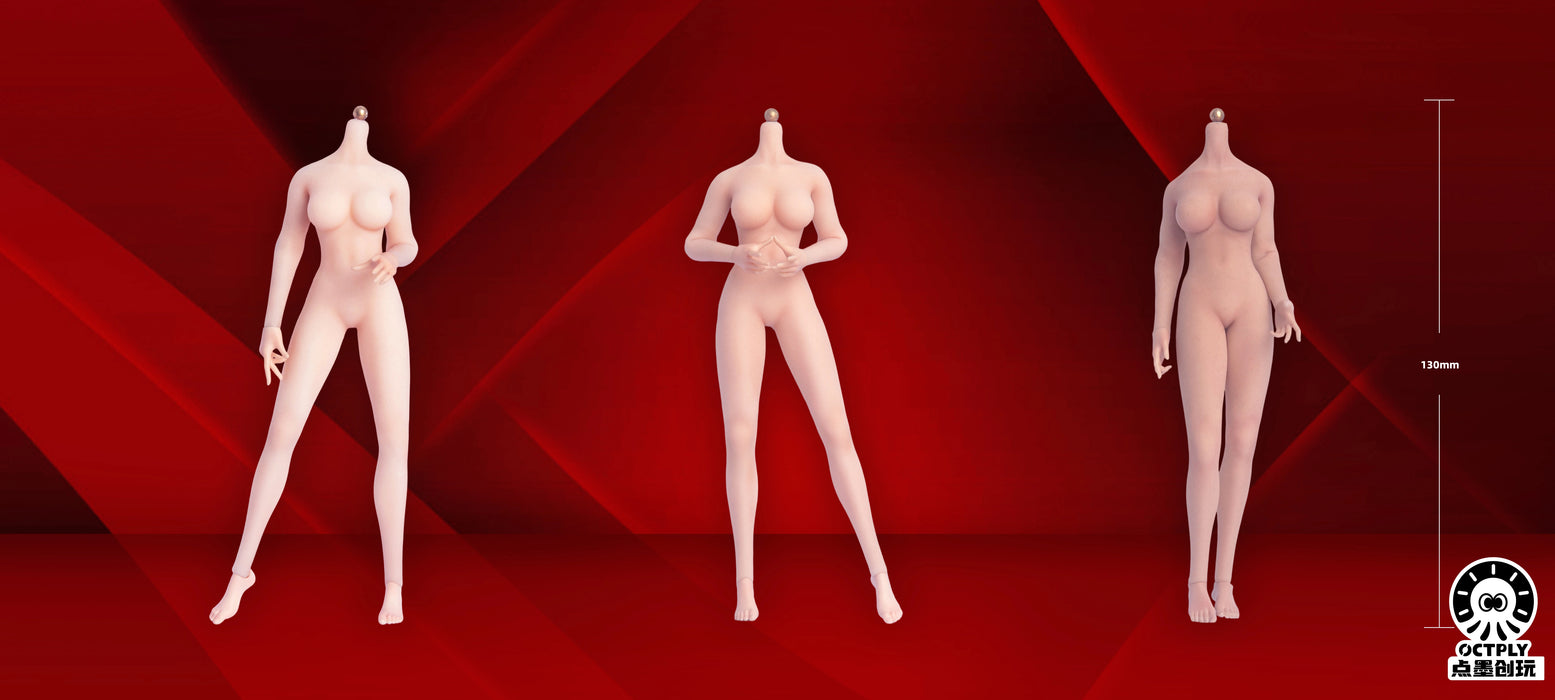 Pre-order 1/12 OCTPLY WG12001 Platinum Plump Female Seamless Body Body
