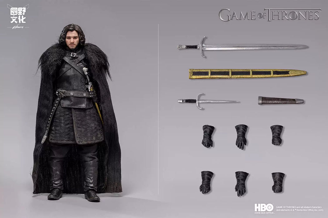 Pre-order 1/12 LPZZ Jon Snow Game of Thrones Action Figure