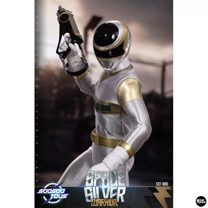 Pre-order 1/6 Soosootoys SST-100C Space Silver Warrior Action Figure