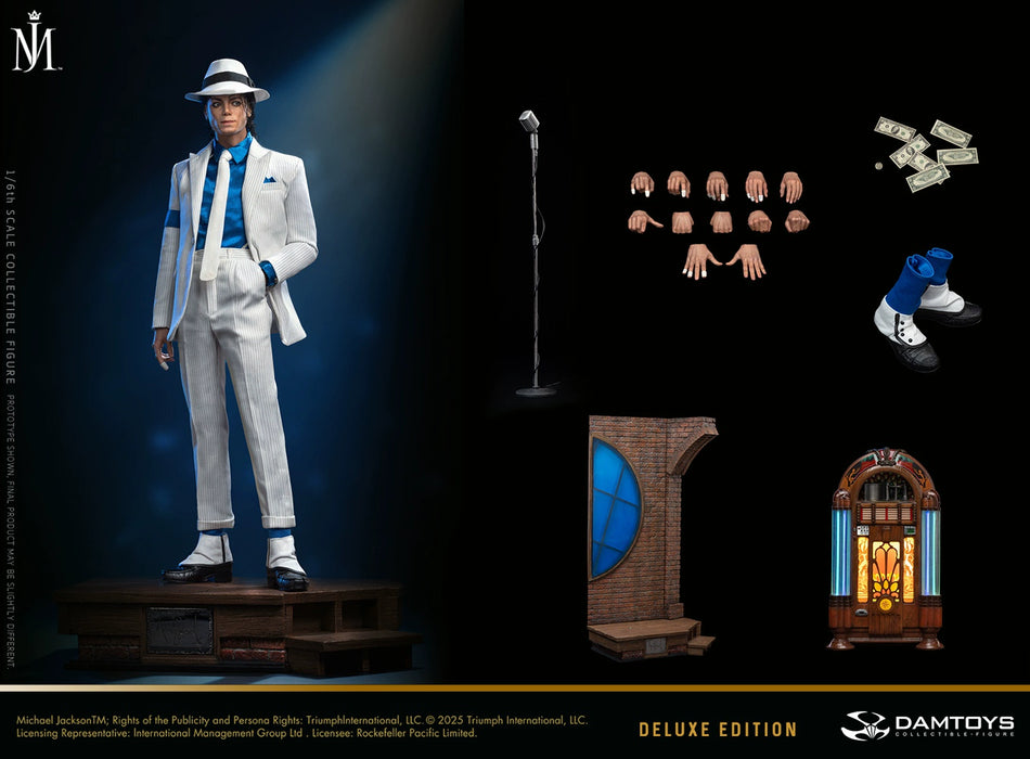 Pre-order 1/6 DAMTOYS DMS048 "Smooth Criminal" Michael Jackson Action Figure