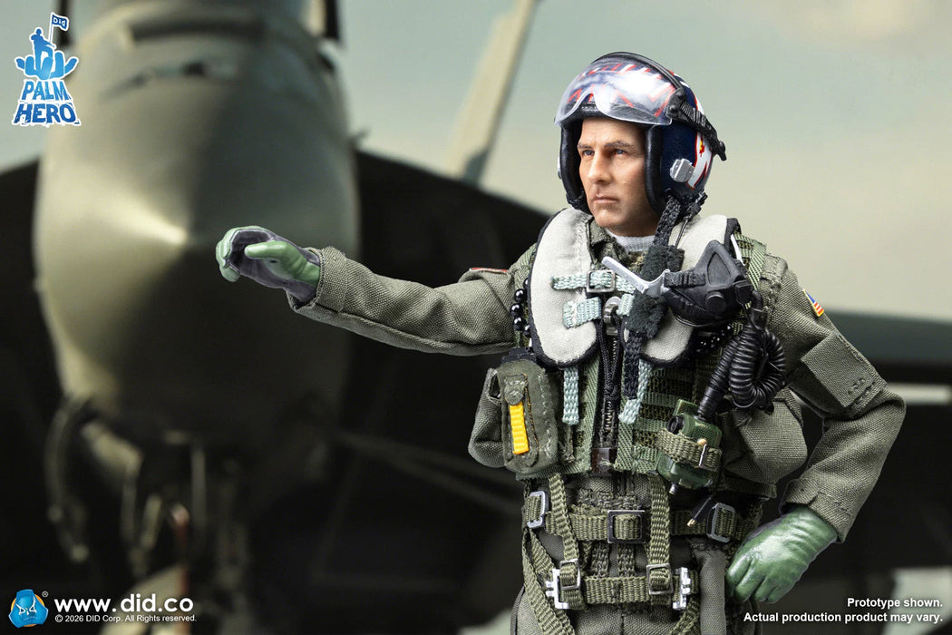 Pre-order 1/12 DID XM80031 F/A-18E Pilot - Captain Mitchell Action Figure
