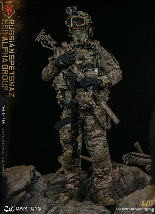 Pre-order 1/6 DAMTOYS 78100 RUSSIAN SPETSNAZ FSB ALPHA GROUP SNIPER