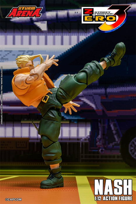 Pre-order 1/12 Storm Collectibles SFSA05 NASH - STREET FIGHTER 3 ZERO STROM ARENA