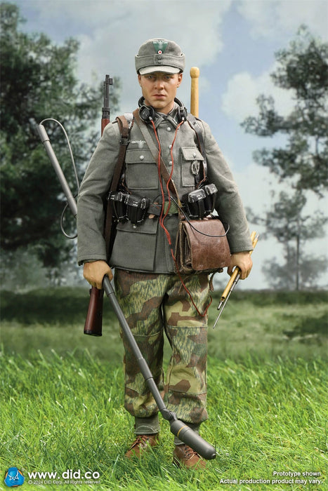 In-stock 1/6 DID D80180 WWII German WH Mine Detector – Jürgen Neumann