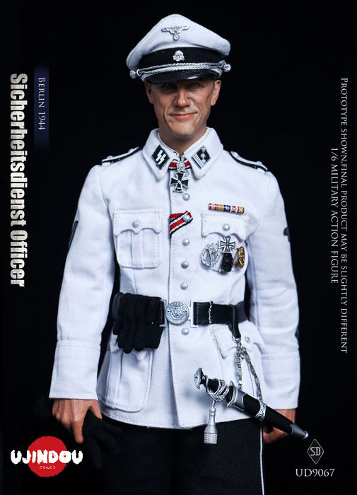 Pre-order 1/6 UJINDOU UD9067 Sicherheitsdienst Officer Berlin 1944 Action Figure