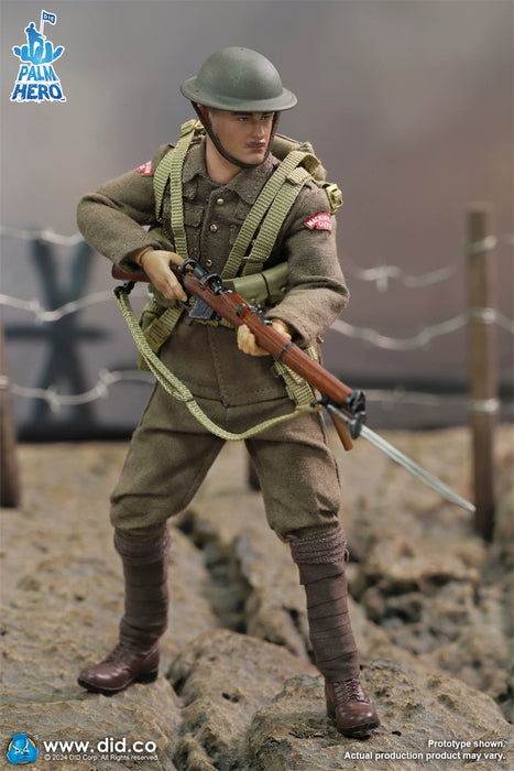 Pre-order 1/12 DID XB80028 WWI British Infantry – Albert Brown Action Figure