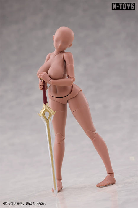 Pre-order 1/12 K-TOYS KT02 Anime Style Voluptuous Female Body