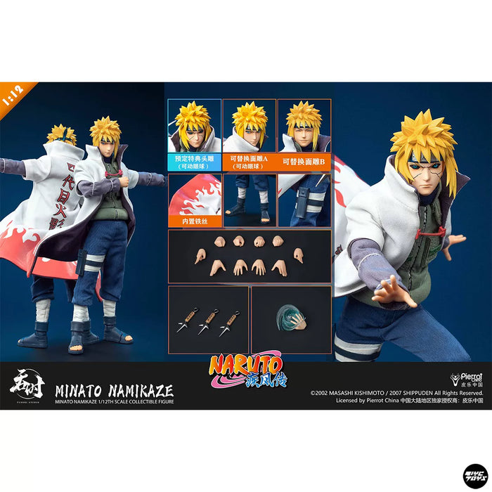 Pre-order 1/12 TUNSHI STUDIO TS-021 Minato Namikaze Action Figure