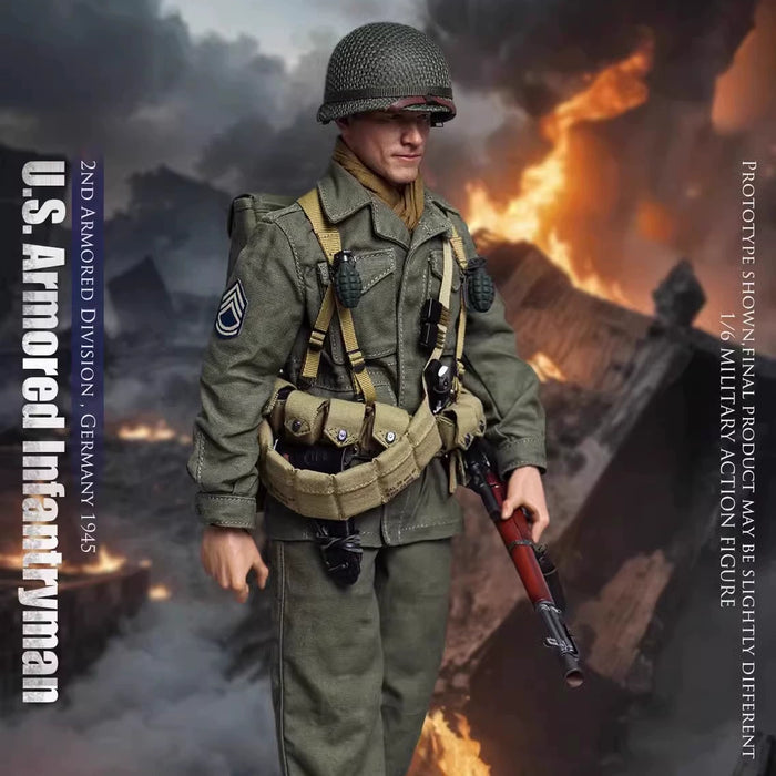 Pre-order 1/6 UJINDOU UD9038 WWII U.S. Armored Infantryman Action Figure