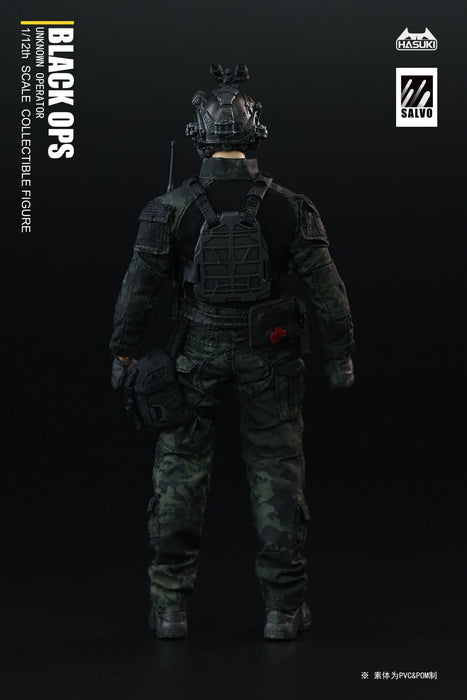 Pre-order 1/12 HASUKI SA01 Black Ops Operator Action Figure
