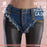 Pre-order 1/6 WORLD BOX CA021 Retro Patchwork Denim Female Clothes Set