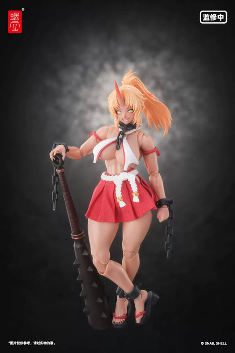 Pre-order 1/12 Snail Shell RPGEX-08 Oni Shrine Maiden - Second Daughter Momiji