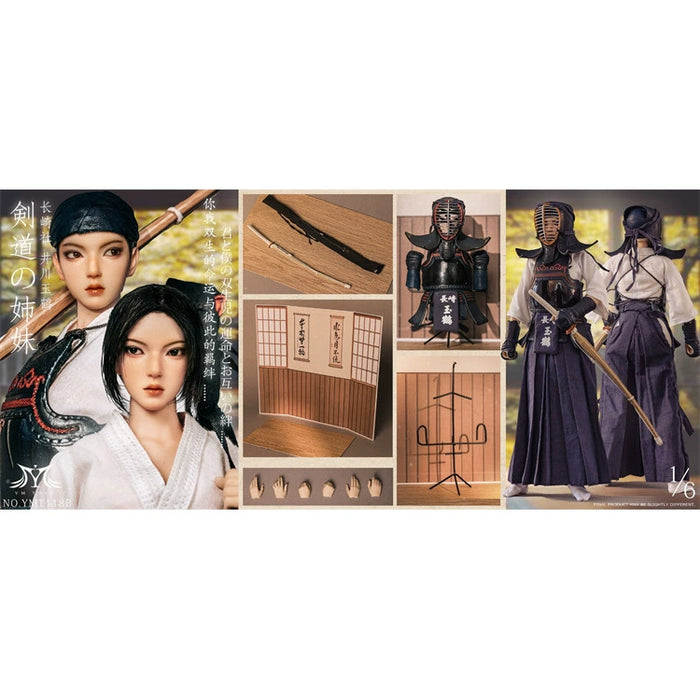 Pre-order 1/6 YMTOYS YMT118 Kendo Girl - Ikawa Hoshiko & Tama Tsuru