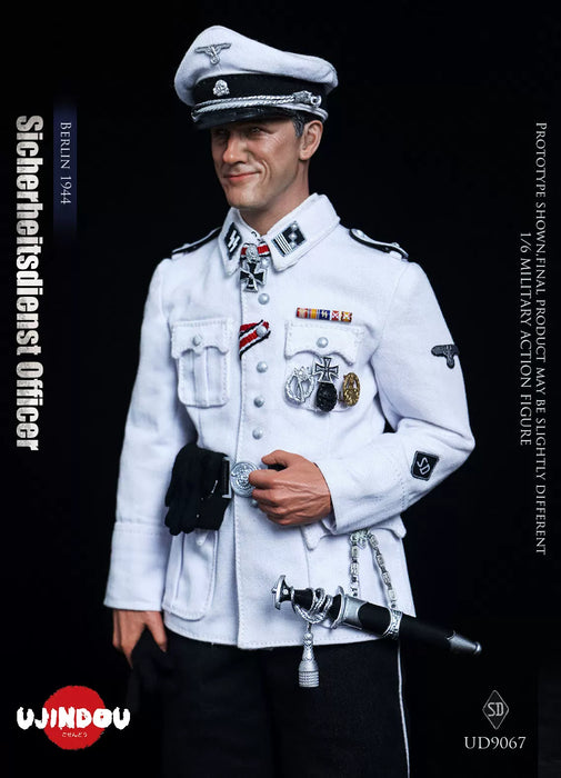 Pre-order 1/6 UJINDOU UD9067 Sicherheitsdienst Officer Berlin 1944 Action Figure