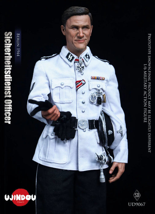Pre-order 1/6 UJINDOU UD9067 Sicherheitsdienst Officer Berlin 1944 Action Figure