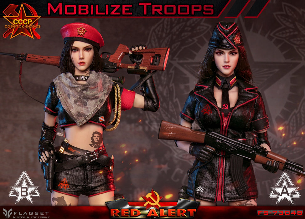 Pre-order 1/6 Flagset FS-73048 Red Alert Mobilize Troops A/B