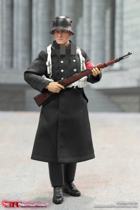 Pre-order 1/12 3R TG80007 Mini Reich Series - WWII German SS Honor Guard Action Figure