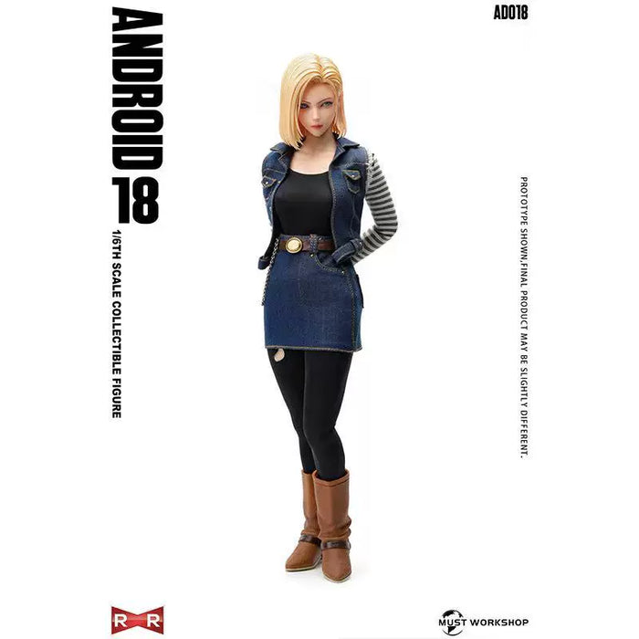 Pre-order 1/6 MUST WORKSHOP AD018 Cyborg Blonde Female Warrior Action Figure