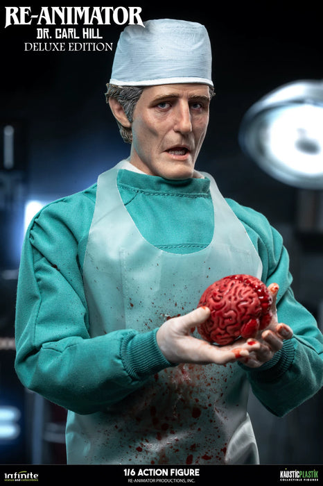 Pre-order 1/6 Infinite Statue CARL RE-ANIMATOR DOCTOR CARL HILL Action Figure