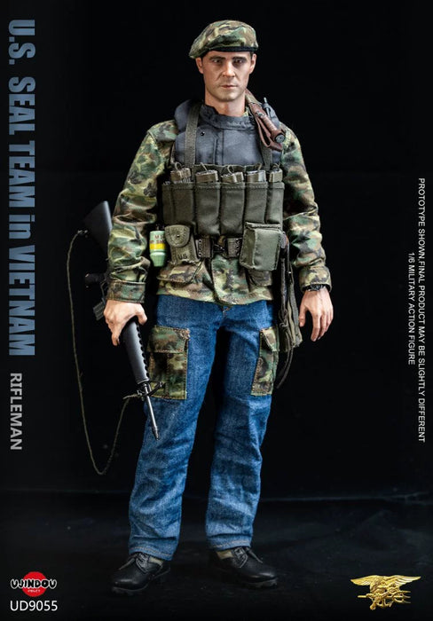 Pre-order 1/6 UJINDOU UD9055 U.S. SEAL TEAM in VIETNAM RIFLEMAN Figure