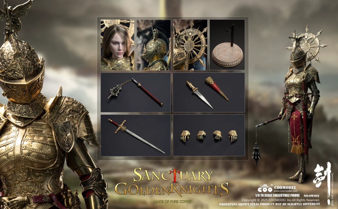 Pre-order 1/6 COOMODEL SW002 / SW003 SWORDS OF CHAOS - TEMPLE GUARDIANS