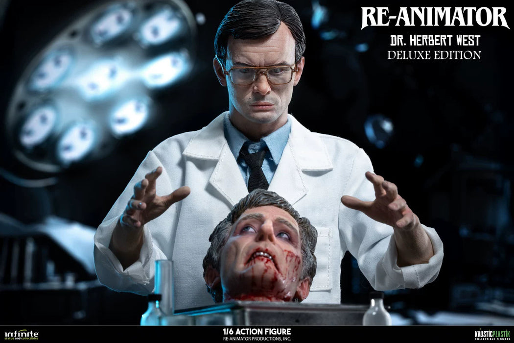 Pre-order 1/6 Infinite Statue HERBERT RE-ANIMATOR DOCTOR HERBERT WEST Action Figure