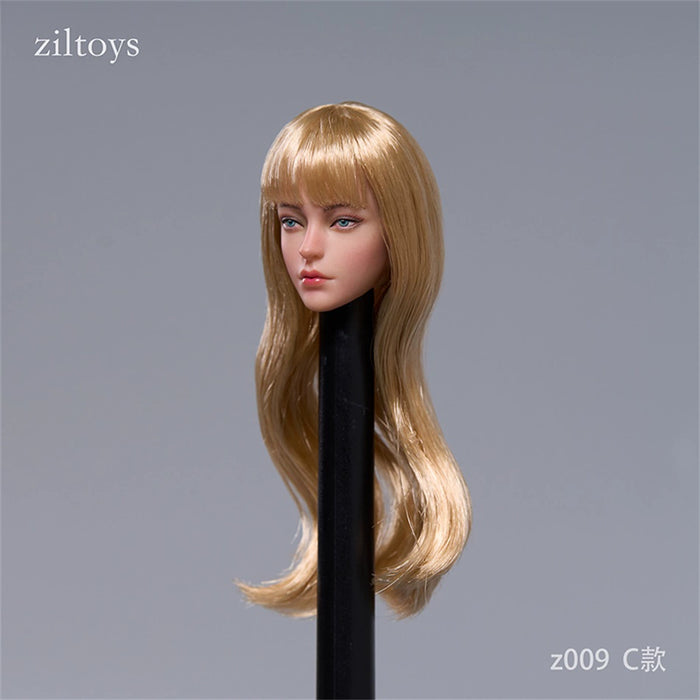 Pre-order 1/6 ZILTOYS Z009 Female head sculpt H#Suntan