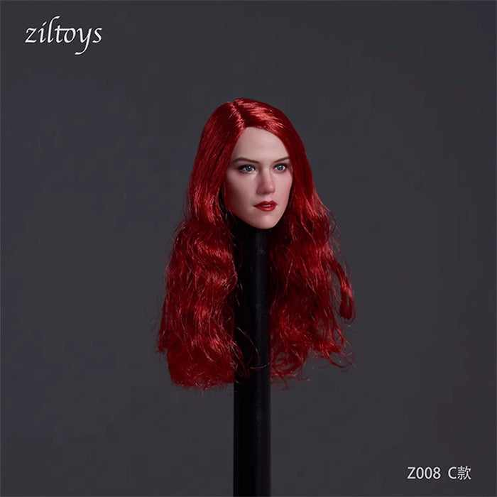 In-stock 1/6 ZILTOYS Z008 Female Head Sculpt