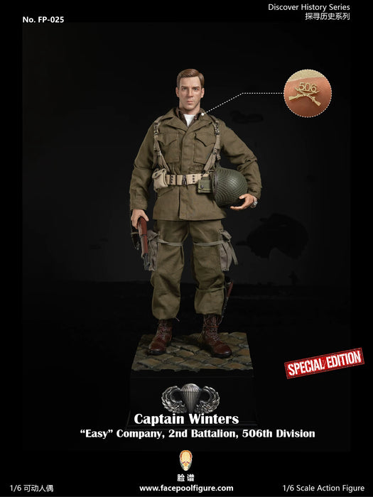 Pre-order 1/6 Facepool FP025 Captain Winters"Easy" Company 2nd Battalion 506th Division