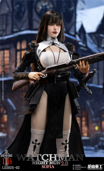 Pre-order 1/6 Longshan Heavy Industry  LS2025-02 Night Nun Sofia Action Figure