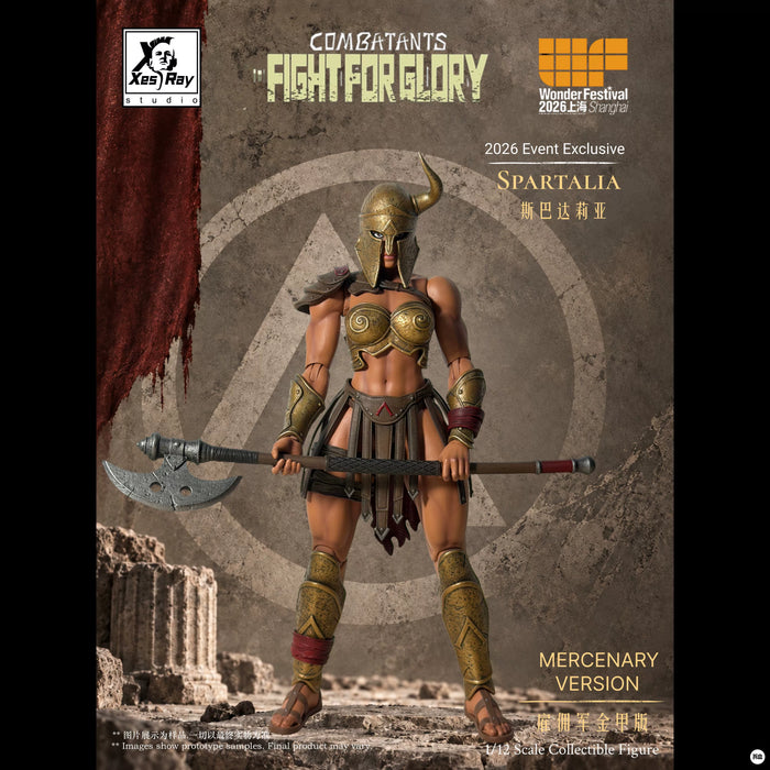 Pre-order 1/12 Xray Spartalia WF26 Action Figure