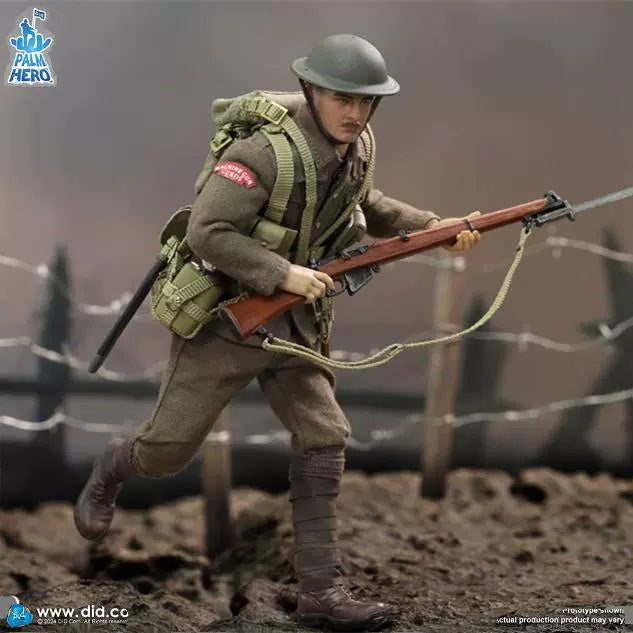 Pre-order 1/12 DID XB80028 WWI British Infantry – Albert Brown Action Figure