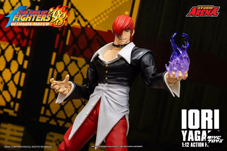 Pre-order 1/12 Storm Collectibles KFSA04 IORI YAGAMI - THE KING OF FIGHTERS 98'UM